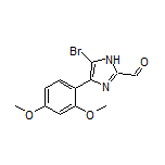 5-Bromo-4-(2,4-dimethoxyphenyl)imidazole-2-carbaldehyde