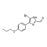 5-Bromo-4-(4-propoxyphenyl)imidazole-2-carbaldehyde