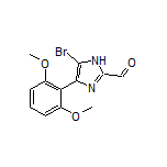 5-Bromo-4-(2,6-dimethoxyphenyl)imidazole-2-carbaldehyde