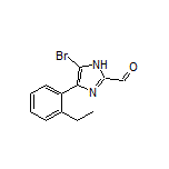 5-Bromo-4-(2-ethylphenyl)imidazole-2-carbaldehyde