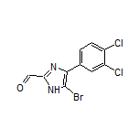 5-Bromo-4-(3,4-dichlorophenyl)imidazole-2-carbaldehyde