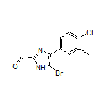 5-Bromo-4-(4-chloro-3-methylphenyl)imidazole-2-carbaldehyde