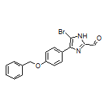 4-[4-(Benzyloxy)phenyl]-5-bromoimidazole-2-carbaldehyde