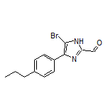 5-Bromo-4-(4-propylphenyl)imidazole-2-carbaldehyde