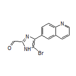 5-Bromo-4-(6-quinolyl)imidazole-2-carbaldehyde