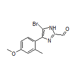 5-Bromo-4-(4-methoxy-2-methylphenyl)imidazole-2-carbaldehyde