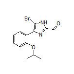 5-Bromo-4-(2-isopropoxyphenyl)imidazole-2-carbaldehyde