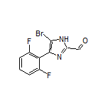 5-Bromo-4-(2,6-difluorophenyl)imidazole-2-carbaldehyde