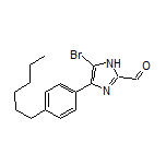 5-Bromo-4-(4-hexylphenyl)imidazole-2-carbaldehyde