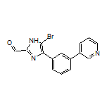 5-Bromo-4-[3-(3-pyridyl)phenyl]imidazole-2-carbaldehyde