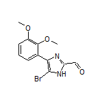 5-Bromo-4-(2,3-dimethoxyphenyl)imidazole-2-carbaldehyde