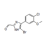 5-Bromo-4-(4-chloro-3-methoxyphenyl)imidazole-2-carbaldehyde