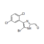 5-Bromo-4-(2,5-dichlorophenyl)imidazole-2-carbaldehyde