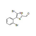 5-Bromo-4-(2-bromophenyl)imidazole-2-carbaldehyde