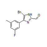 5-Bromo-4-(3-fluoro-5-methylphenyl)imidazole-2-carbaldehyde