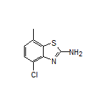 2-Amino-4-chloro-7-methylbenzothiazole