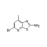 2-Amino-5-bromo-7-methylthiazolo[5,4-b]pyridine