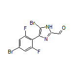 5-Bromo-4-(4-bromo-2,6-difluorophenyl)imidazole-2-carbaldehyde