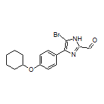 5-Bromo-4-[4-(cyclohexyloxy)phenyl]imidazole-2-carbaldehyde