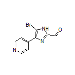 5-Bromo-4-(4-pyridyl)imidazole-2-carbaldehyde