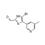 5-Bromo-4-(5-methyl-3-pyridyl)imidazole-2-carbaldehyde