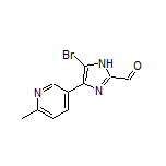 5-Bromo-4-(6-methyl-3-pyridyl)imidazole-2-carbaldehyde