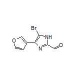 5-Bromo-4-(3-furyl)imidazole-2-carbaldehyde