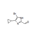 5-Bromo-4-cyclopropylimidazole-2-carbaldehyde