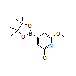 2-Chloro-6-methoxypyridine-4-boronic Acid Pinacol Ester