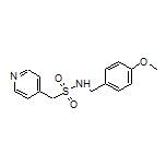 N-(4-Methoxybenzyl)-1-(4-pyridyl)methanesulfonamide