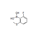 2-Fluoro-6-(methylthio)phenylboronic Acid