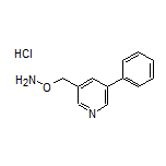 O-[(5-Phenyl-3-pyridyl)methyl]hydroxylamine Hydrochloride