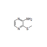 2-Amino-3-(methylthio)pyrazine