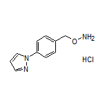 O-[4-(1-Pyrazolyl)benzyl]hydroxylamine Hydrochloride