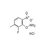 O-(2-Fluoro-3-methyl-6-nitrophenyl)hydroxylamine Hydrochloride