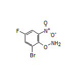 O-(2-Bromo-4-fluoro-6-nitrophenyl)hydroxylamine