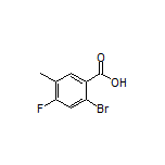 2-Bromo-4-fluoro-5-methylbenzoic Acid