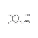 O-(3-Fluoro-4-methylphenyl)hydroxylamine Hydrochloride