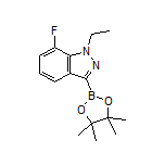 1-Ethyl-7-fluoroindazole-3-boronic Acid Pinacol Ester