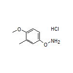 O-(4-Methoxy-3-methylphenyl)hydroxylamine Hydrochloride