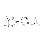 1-(2,2-Difluoroethyl)pyrazole-3-boronic Acid Pinacol Ester