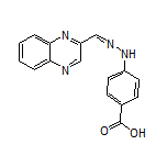 4-[2-(2-Quinoxalinylmethylene)hydrazino]benzoic Acid