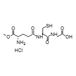 2-[(R)-2-[(S)-4-Amino-5-methoxy-5-oxopentanamido]-3-mercaptopropanamido]acetic Acid Hydrochloride