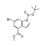 Methyl 1-Boc-6-bromoindole-4-carboxylate