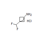 1-Amino-3-(difluoromethyl)bicyclo[1.1.1]pentane Hydrochloride