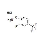 O-[2-Fluoro-4-(trifluoromethyl)phenyl]hydroxylamine Hydrochloride