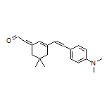 2-[3-[4-(Dimethylamino)styryl]-5,5-dimethyl-2-cyclohexen-1-ylidene]acetaldehyde