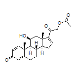 21-Acetoxy-11β-hydroxyl-1,4,16-pregnatriene-3,20-dione