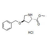 Methyl (2S,4R)-4-(Benzyloxy)pyrrolidine-2-carboxylate Hydrochloride