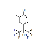 2-(4-Bromo-3-methylphenyl)-1,1,1,3,3,3-hexafluoro-2-propanol